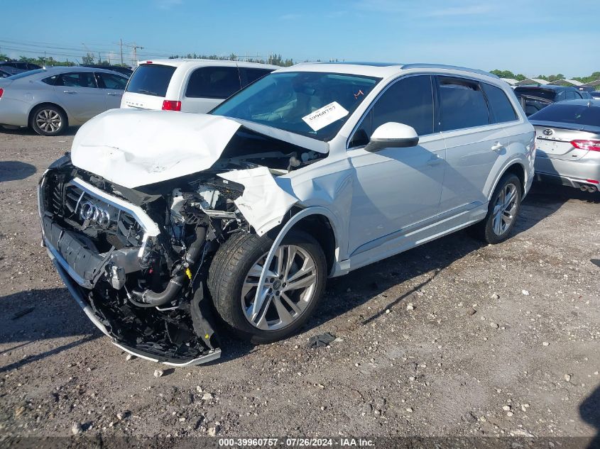 2020 Audi Q7 Premium VIN: WA1AJAF71LD013410 Lot: 39960757