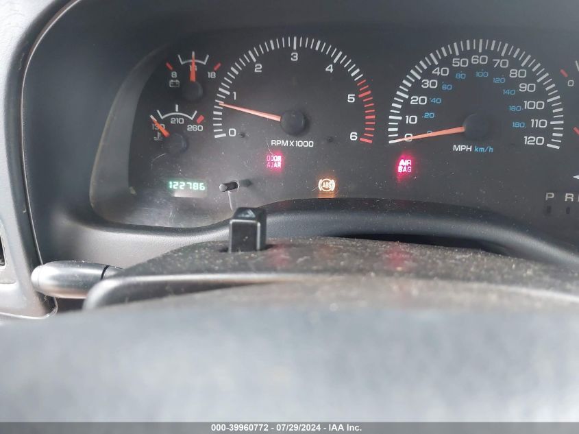 1999 Dodge Durango VIN: 1B4HS28Z8XF626461 Lot: 39960772