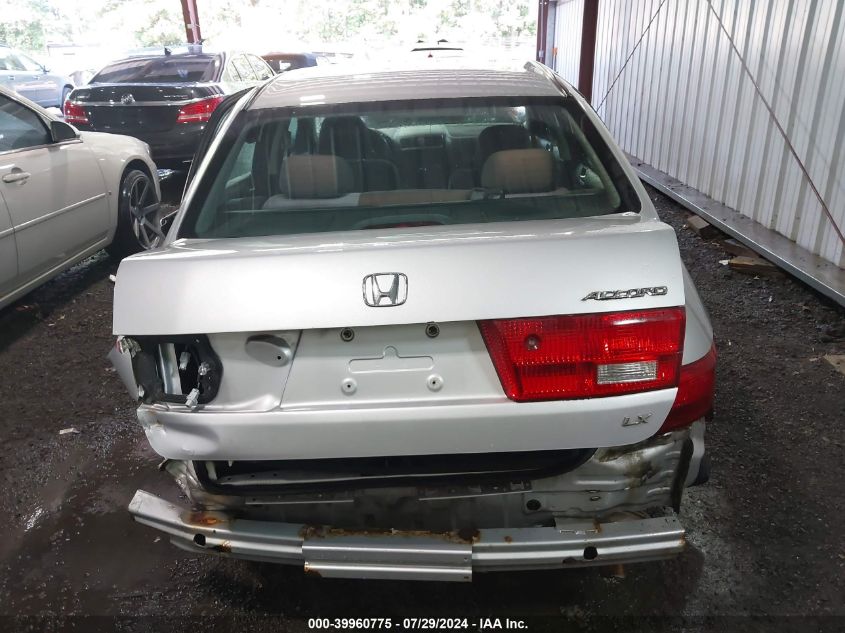 2005 Honda Accord 2.4 Lx VIN: 1HGCM56465A151243 Lot: 39960775