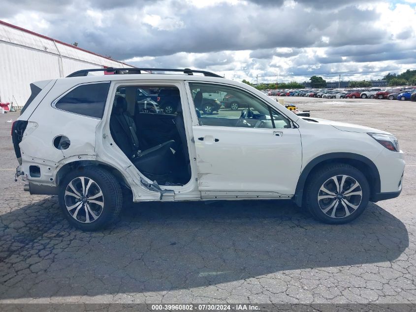 2019 Subaru Forester Limited VIN: JF2SKAUC8KH564627 Lot: 39960802