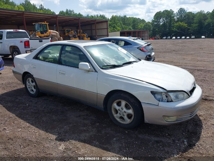 1998 Lexus Es 300 VIN: JT8BF28G7W5041062 Lot: 39960815