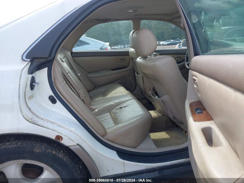 1998 Lexus Es 300 VIN: JT8BF28G7W5041062 Lot: 39960815