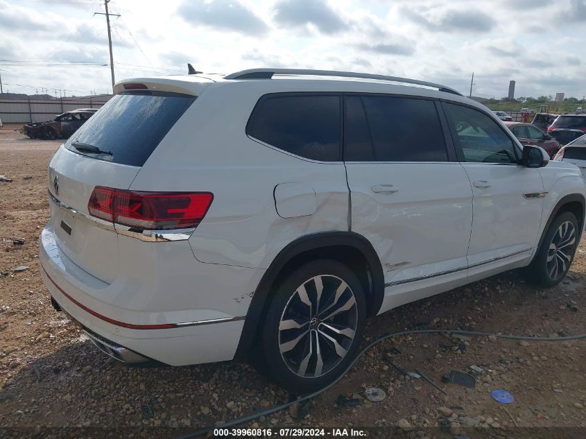 2021 Volkswagen Atlas Sel R-Line VIN: 1V2CR2CA0MC584423 Lot: 39960816