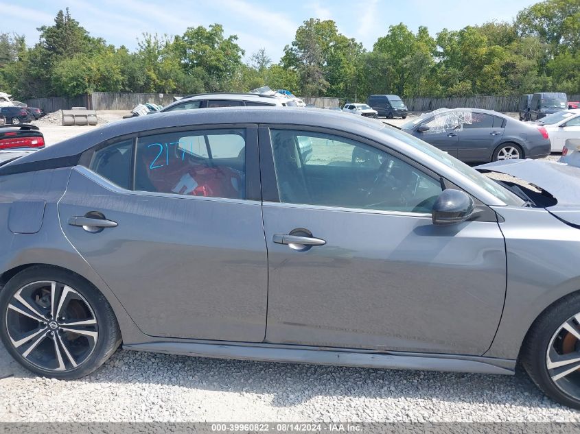 2021 Nissan Sentra Sr Xtronic Cvt VIN: 3N1AB8DV2MY309034 Lot: 39960822