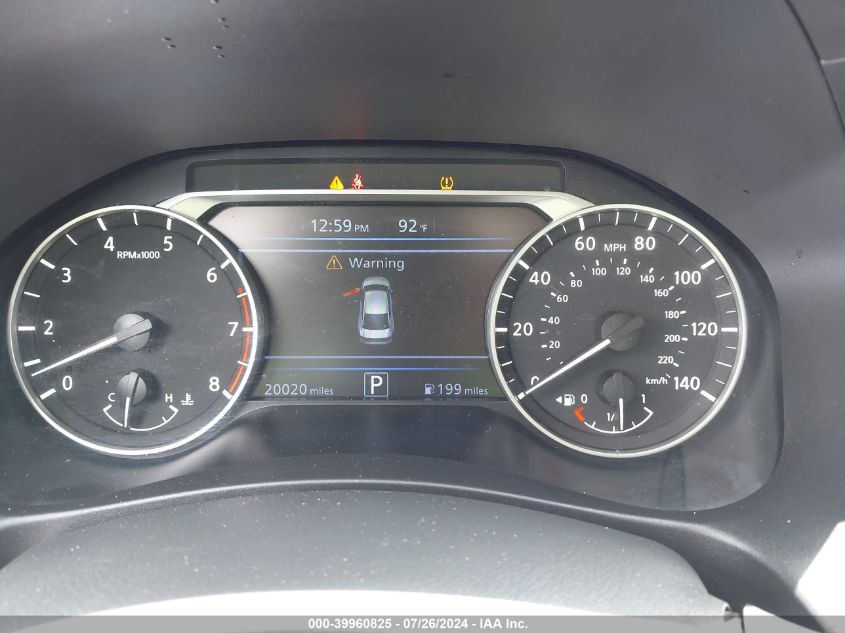 VIN 1N4BL4DV2RN308791 2024 NISSAN ALTIMA SV FWD