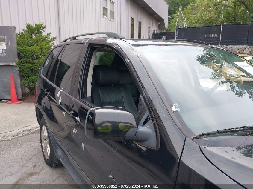 2006 BMW X5 3.0I VIN: 5UXFA13556LY31018 Lot: 39960852