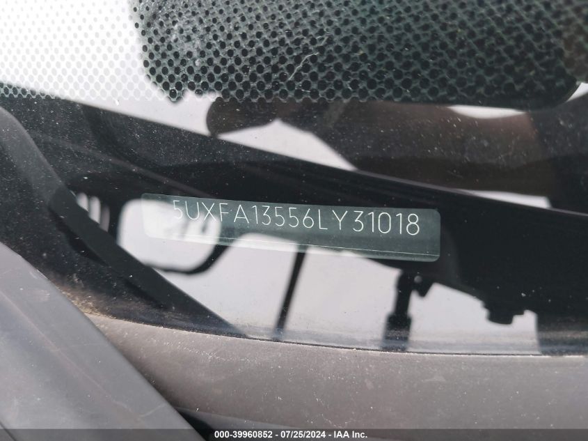 2006 BMW X5 3.0I VIN: 5UXFA13556LY31018 Lot: 39960852