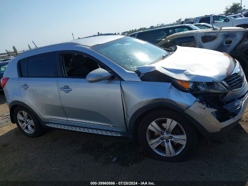 2013 Kia Sportage Lx VIN: KNDPB3A25D7441713 Lot: 39960886