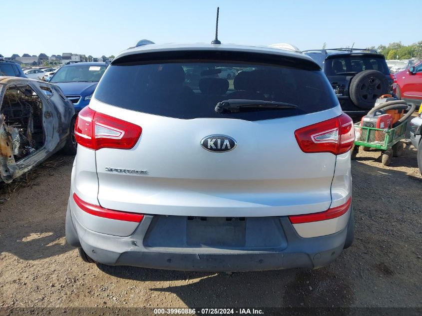 2013 Kia Sportage Lx VIN: KNDPB3A25D7441713 Lot: 39960886