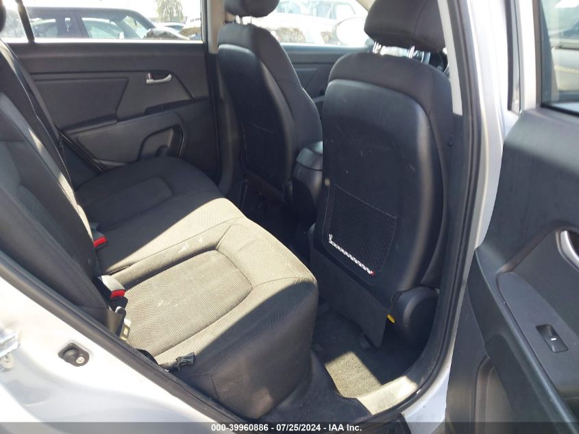 2013 Kia Sportage Lx VIN: KNDPB3A25D7441713 Lot: 39960886