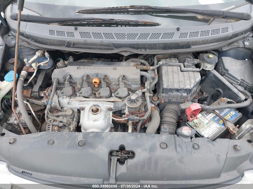 2008 Honda Civic Lx VIN: 2HGFA16508H526251 Lot: 39960898