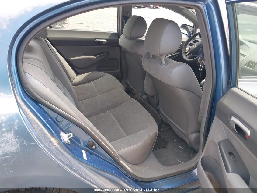 2008 Honda Civic Lx VIN: 2HGFA16508H526251 Lot: 39960898