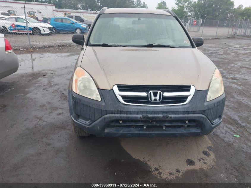 2004 Honda Cr-V Lx VIN: SHSRD78574U242921 Lot: 39960911