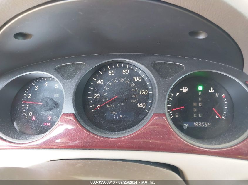 2003 Lexus Es 300 300 VIN: JTHBF30G836012158 Lot: 39960913