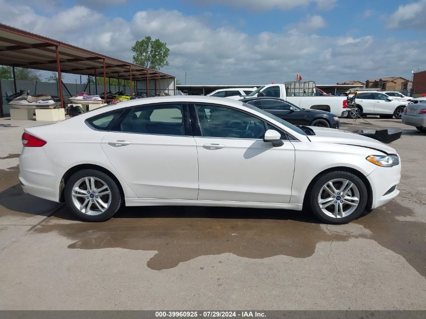 2018 Ford Fusion Se VIN: 3FA6P0HD5JR260172 Lot: 39960925