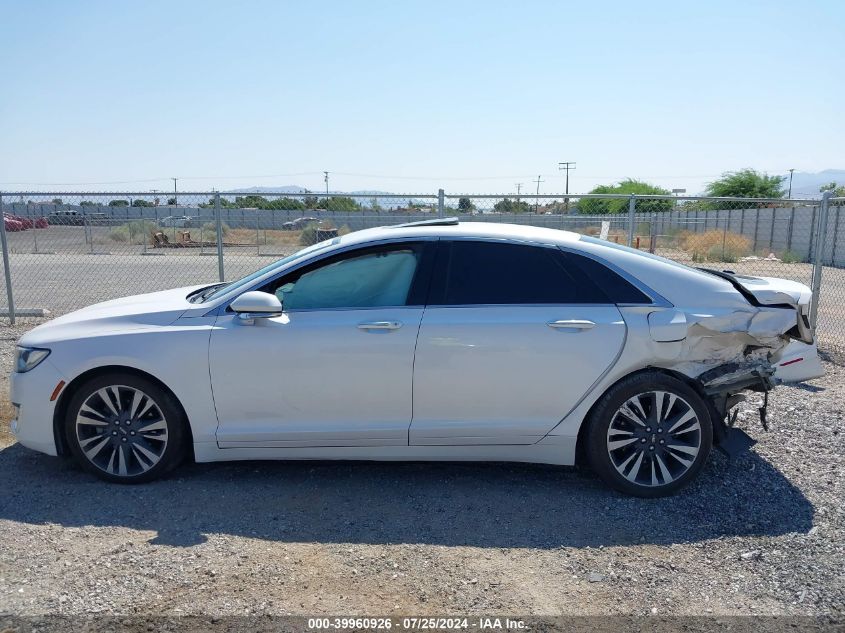 2017 Lincoln Mkz Hybrid Reserve VIN: 3LN6L5MU0HR663698 Lot: 39960926