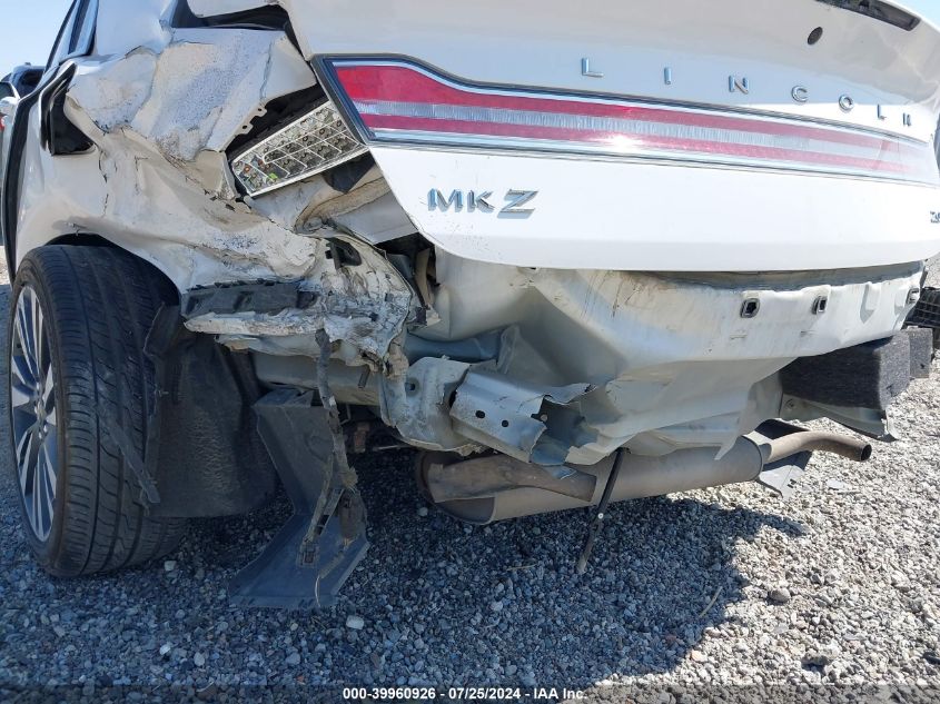 2017 Lincoln Mkz Hybrid Reserve VIN: 3LN6L5MU0HR663698 Lot: 39960926