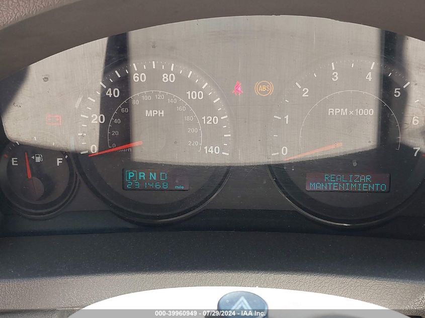 2005 Jeep Grand Cherokee Laredo VIN: 1J4HR48N85C641249 Lot: 39960949