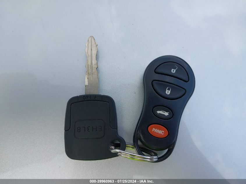 2002 Dodge Intrepid Es VIN: 2B3HD56M72H134356 Lot: 39960963