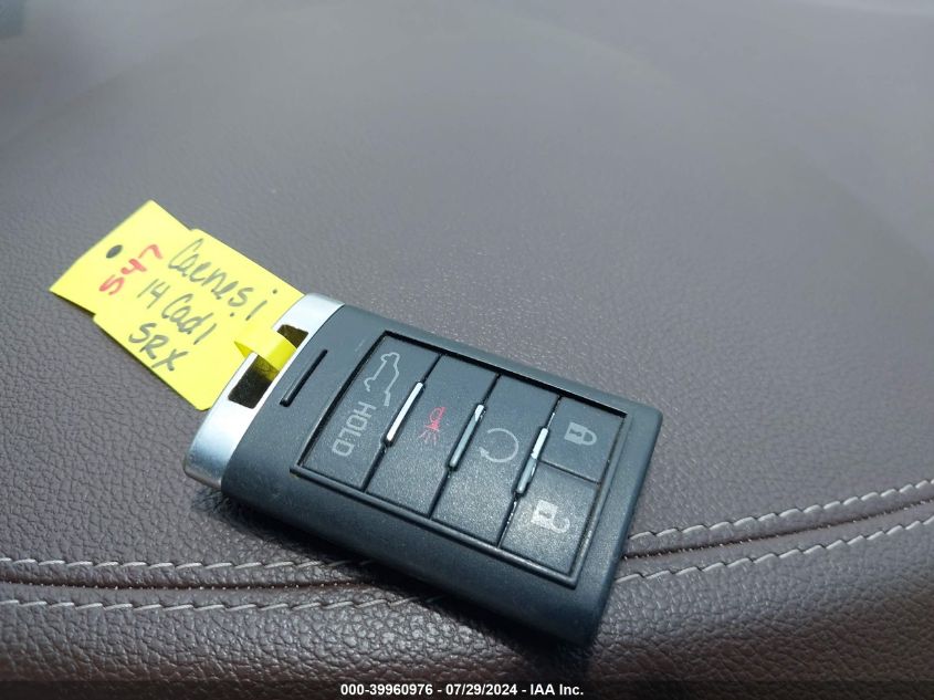 2014 Cadillac Srx Luxury Collection VIN: 3GYFNBE33ES532993 Lot: 39960976