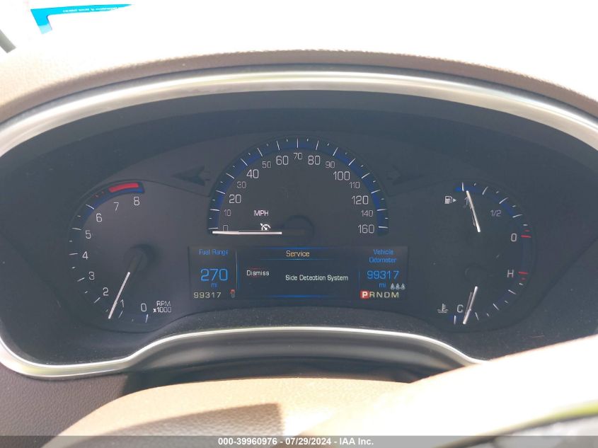 2014 Cadillac Srx Luxury Collection VIN: 3GYFNBE33ES532993 Lot: 39960976