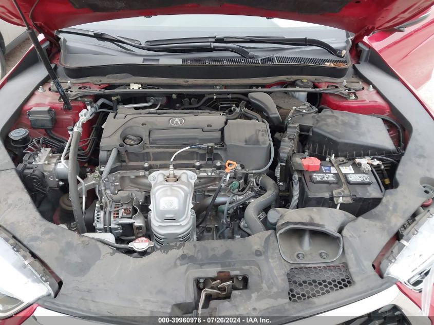 2019 Acura Tlx Standard VIN: 19UUB1F32KA010286 Lot: 39960978