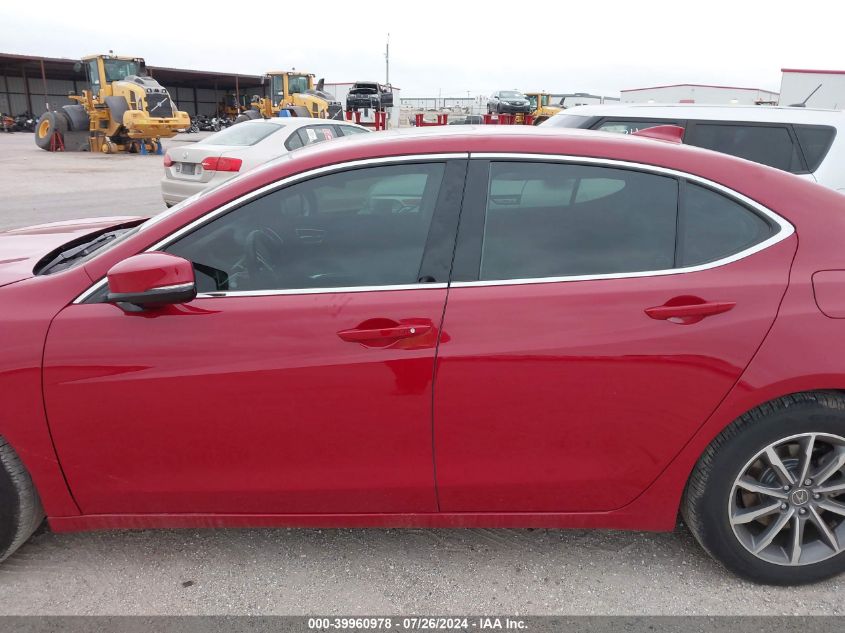 2019 Acura Tlx Standard VIN: 19UUB1F32KA010286 Lot: 39960978