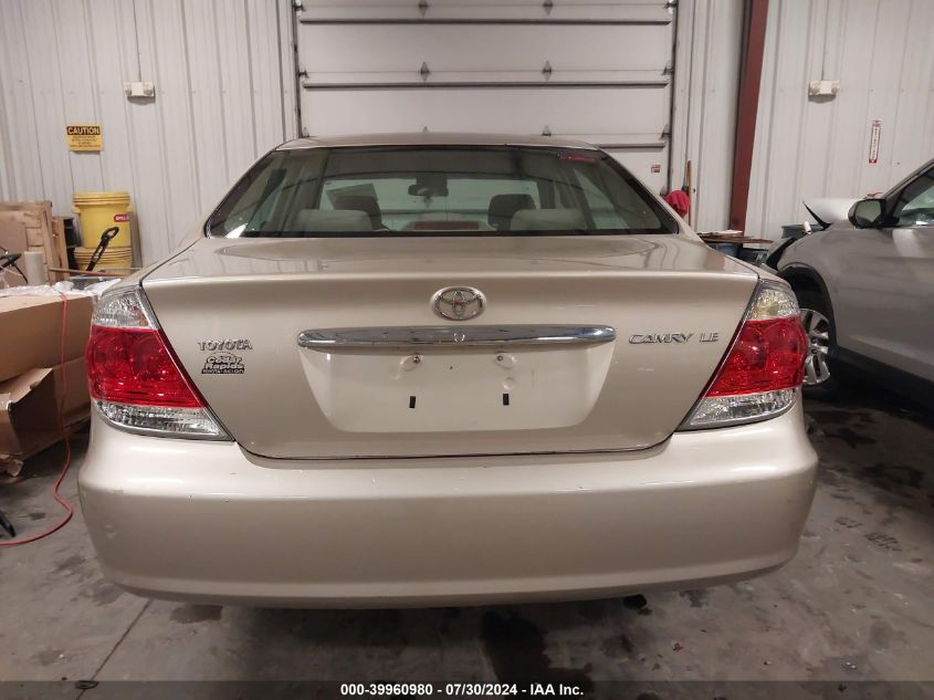 2005 Toyota Camry Le VIN: 4T1BE32K75U062971 Lot: 39960980