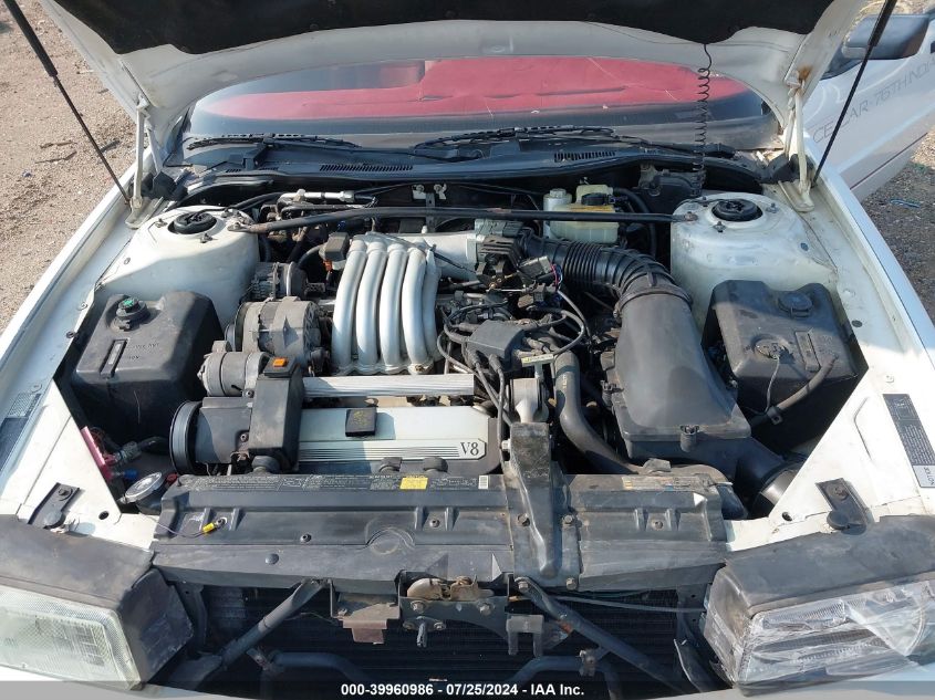 1992 Cadillac Allante VIN: 1G6VS3381NU125207 Lot: 39960986