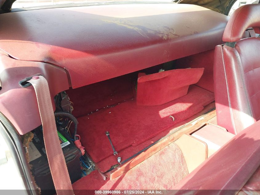 1992 Cadillac Allante VIN: 1G6VS3381NU125207 Lot: 39960986