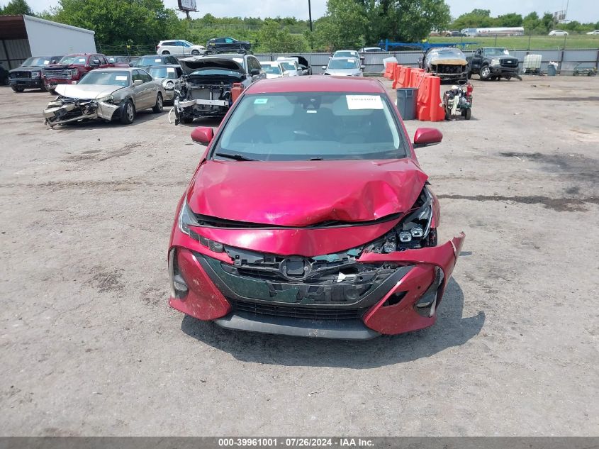 2018 Toyota Prius Prime Advanced VIN: JTDKARFP9J3091106 Lot: 39961001