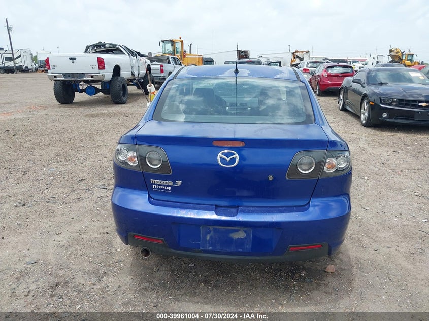 2008 Mazda Mazda3 S Grand Touring VIN: JM1BK323X81808020 Lot: 39961004