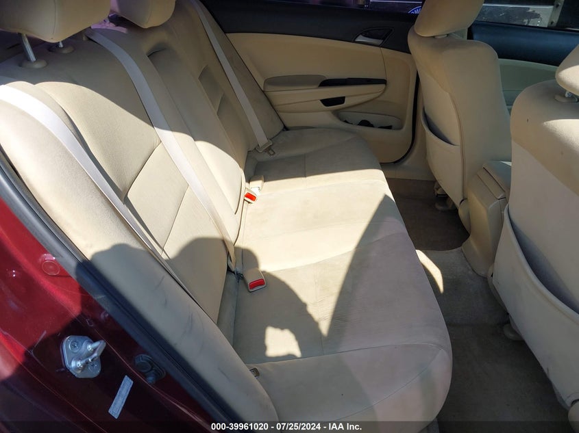 2011 Honda Accord 2.4 Lx VIN: 1HGCP2F34BA103510 Lot: 39961020