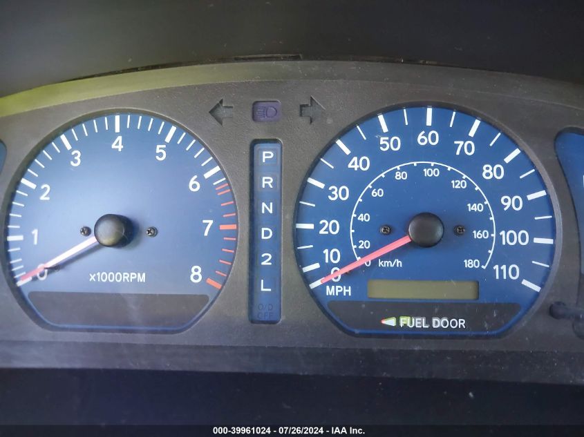 2002 Toyota Sienna Le/Xle VIN: 4T3ZF13C62U437209 Lot: 39961024