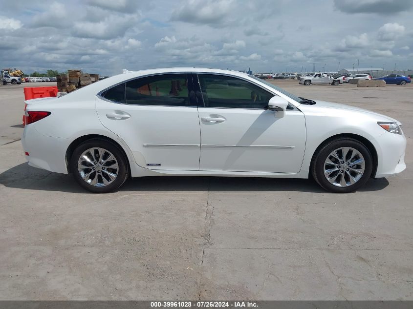 2014 Lexus Es 300H VIN: JTHBW1GG2E2043197 Lot: 39961028