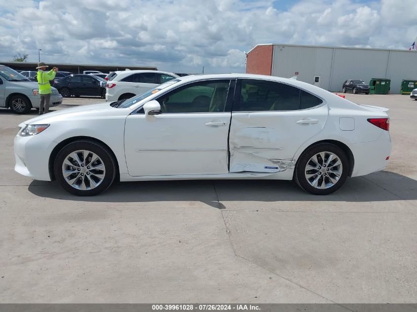 2014 Lexus Es 300H VIN: JTHBW1GG2E2043197 Lot: 39961028