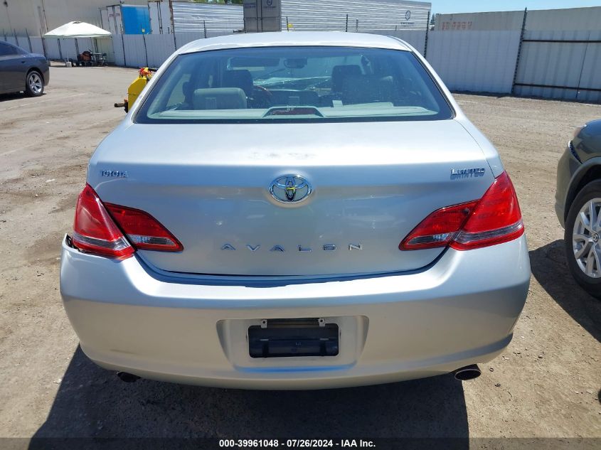 2007 Toyota Avalon Limited/Touring/Xl/Xls VIN: 4T1BK36B37U193868 Lot: 39961048