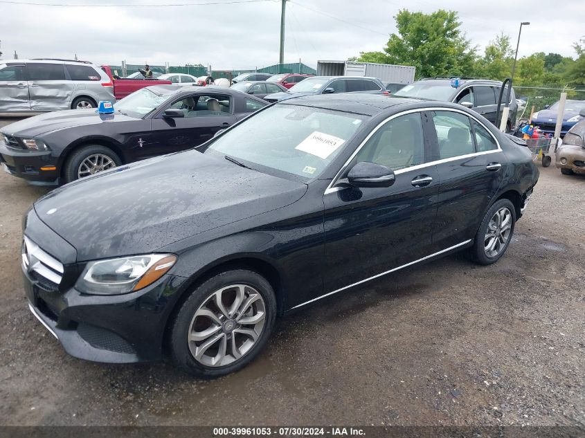 2016 Mercedes-Benz C 300 4Matic VIN: 55SWF4KB6GU114464 Lot: 39961053