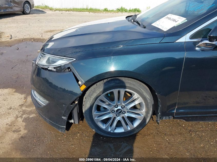 2014 Lincoln Mkz Hybrid VIN: 3LN6L2LU7ER807436 Lot: 39961064