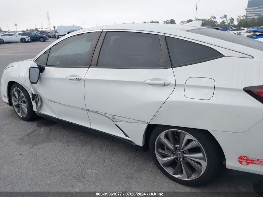 2018 Honda Clarity Plug-In Hybrid VIN: JHMZC5F16JC015709 Lot: 39961077