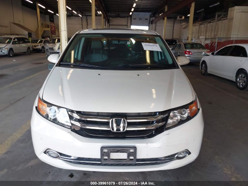 2016 Honda Odyssey Touring/Touring Elite VIN: 5FNRL5H95GB047633 Lot: 39961079