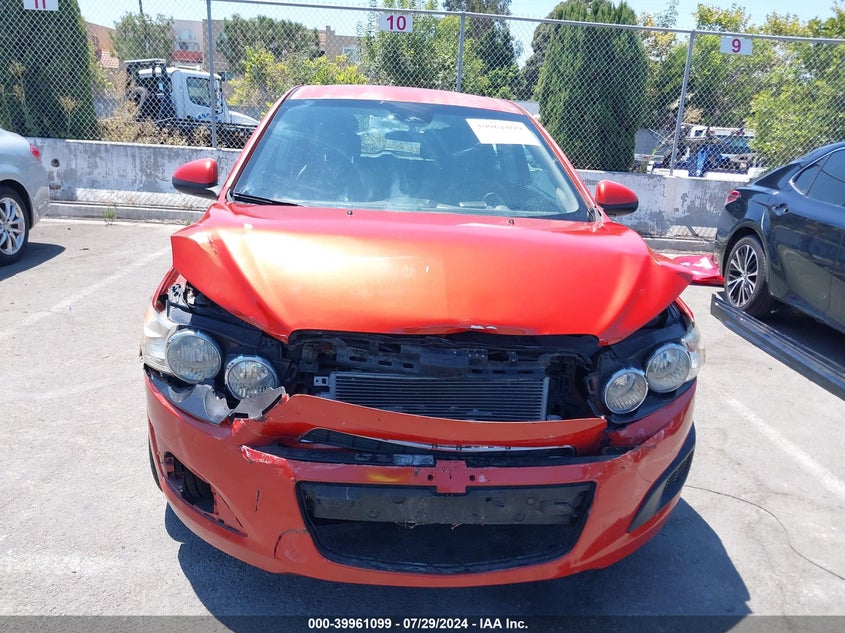 2012 Chevrolet Sonic Ls VIN: 1G1JA6SH7C4111187 Lot: 39961099