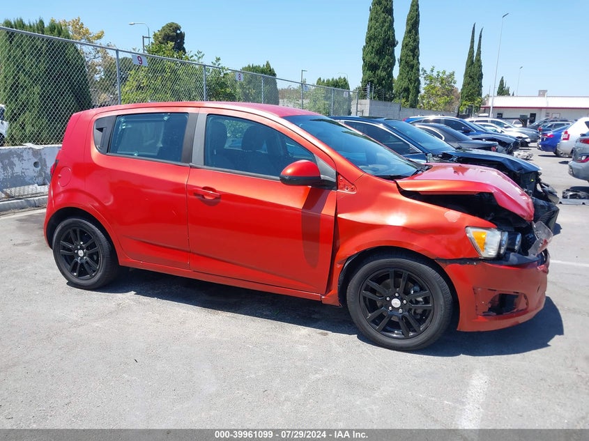 2012 Chevrolet Sonic Ls VIN: 1G1JA6SH7C4111187 Lot: 39961099
