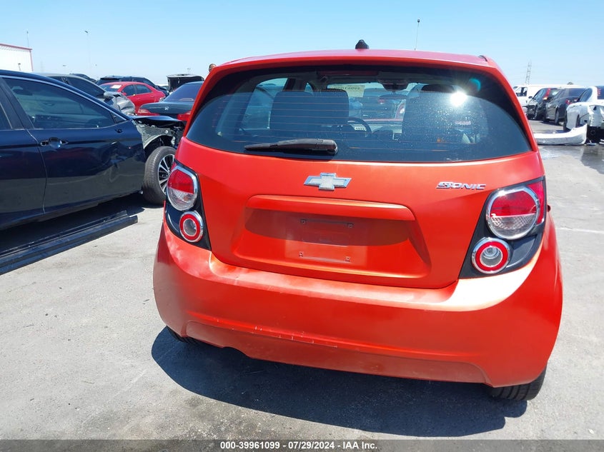2012 Chevrolet Sonic Ls VIN: 1G1JA6SH7C4111187 Lot: 39961099