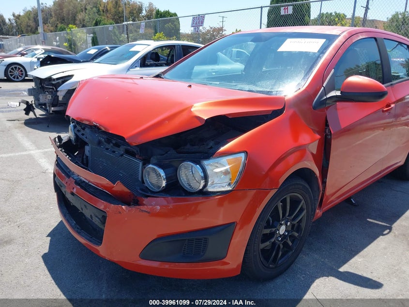 2012 Chevrolet Sonic Ls VIN: 1G1JA6SH7C4111187 Lot: 39961099