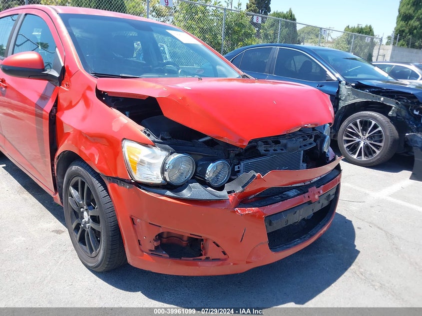2012 Chevrolet Sonic Ls VIN: 1G1JA6SH7C4111187 Lot: 39961099