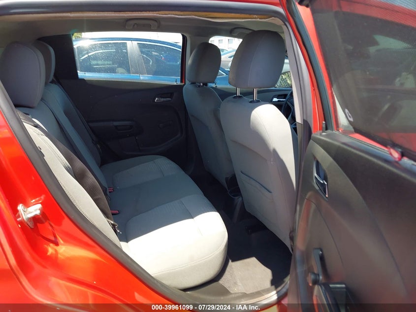 2012 Chevrolet Sonic Ls VIN: 1G1JA6SH7C4111187 Lot: 39961099