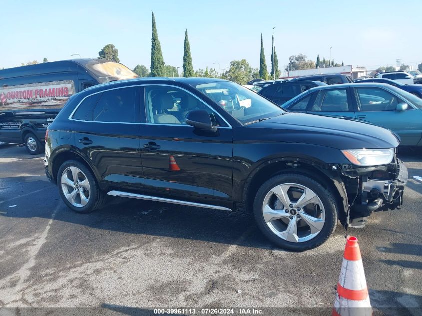 2021 Audi Q5 Premium Plus 45 Tfsi Quattro S Tronic VIN: WA1BAAFY1M2061788 Lot: 39961113