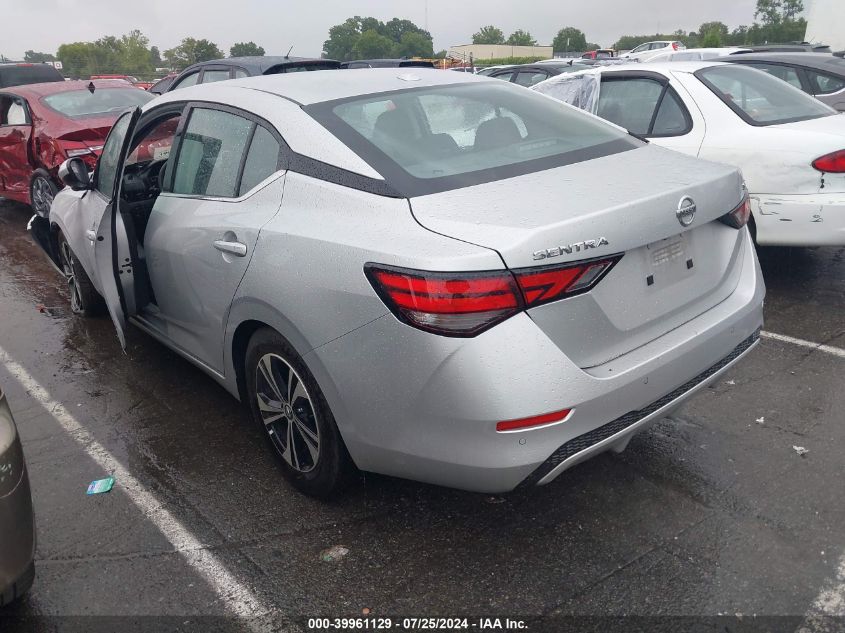 VIN 3N1AB8CV4PY281193 2023 NISSAN SENTRA SV XTRONIC CVT
