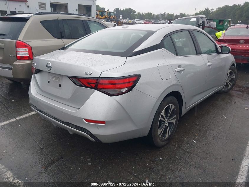 VIN 3N1AB8CV4PY281193 2023 NISSAN SENTRA SV XTRONIC CVT